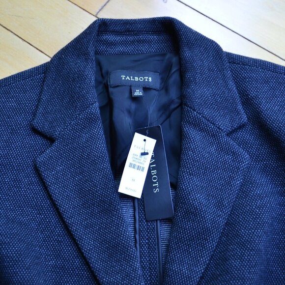 Talbots Women Dark Gray Blazer Size M NWT - Picture 3 of 11